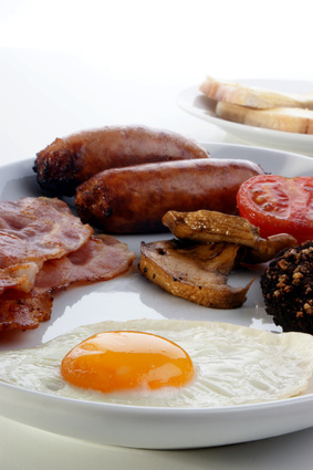 ''la maison des lacs'' : petit déjeuner Irlandais chaque matin...