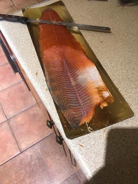 Saumon sauvage pour l'apéro